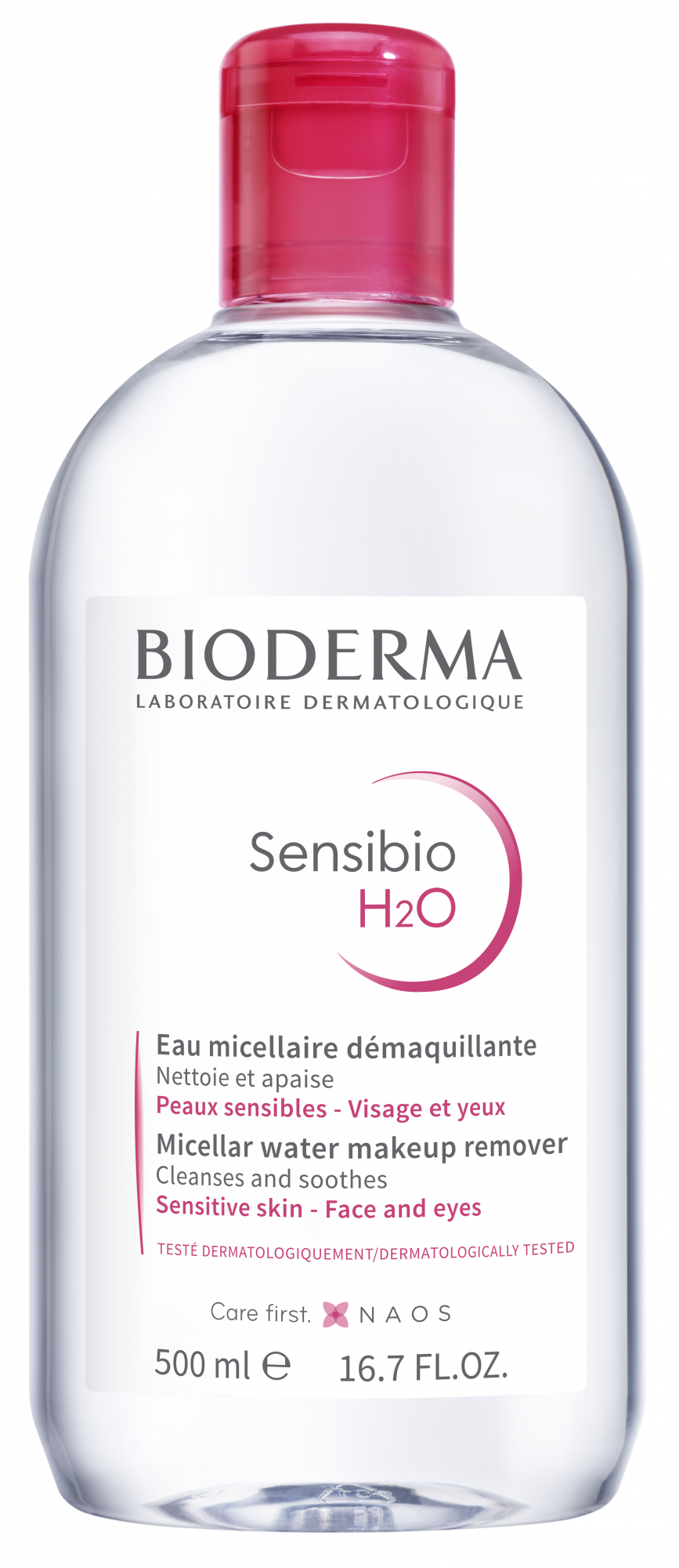Sensibio H2O | Micellar cleansing water makeup remover for